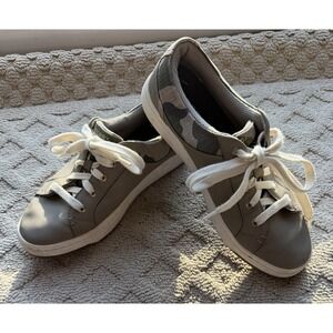 Sperry Top Sider Women's Freeport gray lace up comfort Sneaker‎ shoe Size 7.5